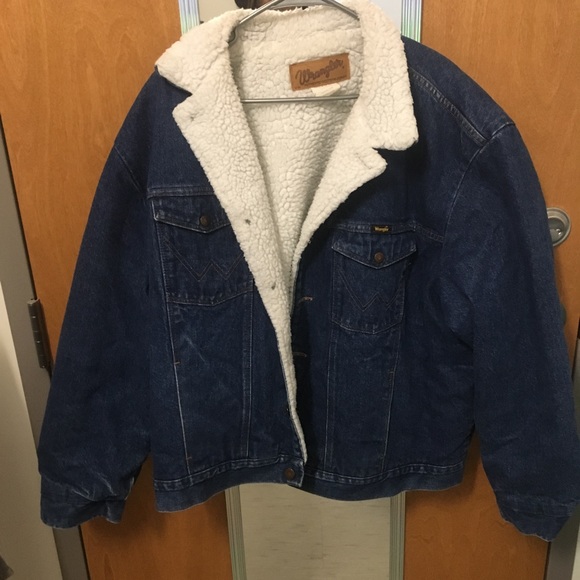 wrangler jacket with fur